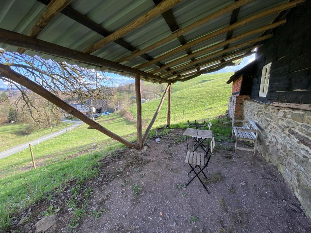 Ferienwohnung Am Alten Backhaus Bad Berleburg Exterior foto