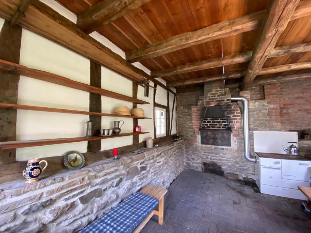 Ferienwohnung Am Alten Backhaus Bad Berleburg Exterior foto